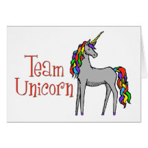 Team Unicorn Rainbow Cards