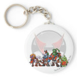 Team Virtupets Space Station Group keychains