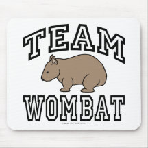 Team Wombat Mousepads