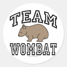 Team Wombat Sticker