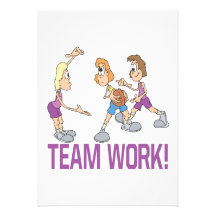 Team Work Personalized Invite