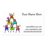 Teamwork Kids Business Card