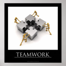 Teamwork Motivational Poster