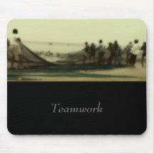 Teamwork Mouse pad