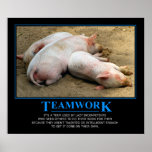 Teamwork poster posters