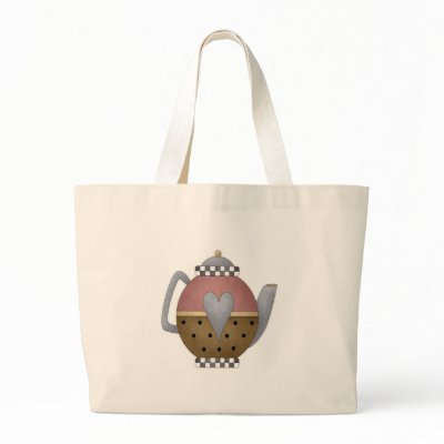Teapot Tote Bag by robynsnest