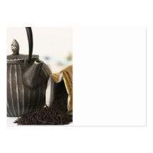 Teapot Business Card Templates