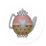 Teapot stickers