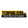 Teapublicans - same crap, new wrapper bumper stickers