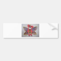 Tear bear fairy bumper sticker