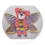 Tear bear fairy stickers