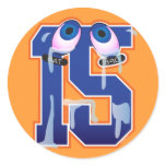 Tear-bo Round Stickers