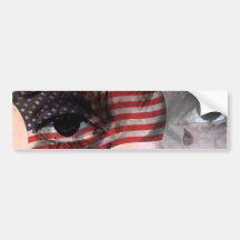 TEAR (CRY) FOR AMERICAN BUMPER STICKER