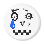 Tear Drop magnets