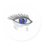 tear drops stickers
