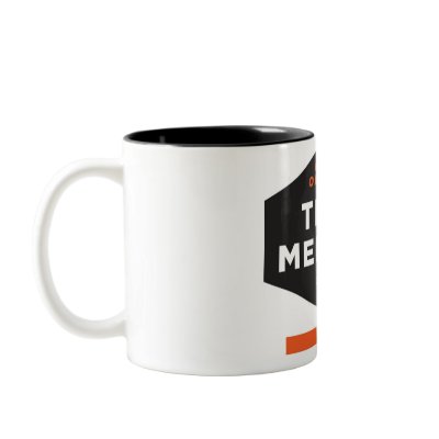 Tear Mender banner Mug - Customised by tearmender
