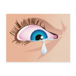 Tearful Eye postcards