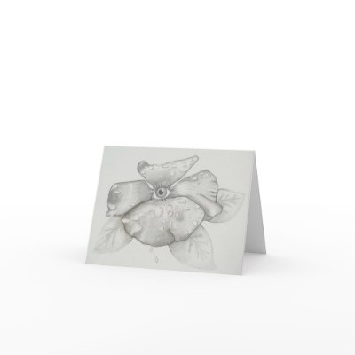 Tears of Nature Notecard by HMArtDesigns
