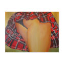 Tease Me In Tartan postcards