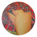 Tease Me In Tartan stickers