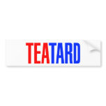Teatard Tea Party bumper stickers