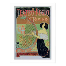 Teatro Regio Torino ( Royal Theatre ) Post Card