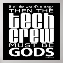 Tech Crew Gods Poster