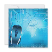 tech style invitation
