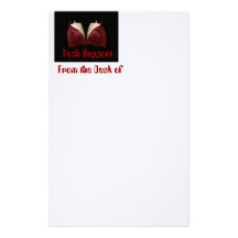 Tech Support, From the Desk of Personalized Stationery