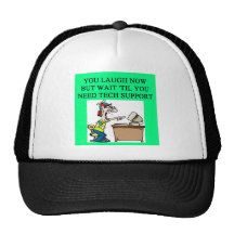 tech support joke hat