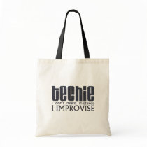 Techie Improvise Tote Bag