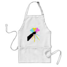 Technicolor Love Bouquet Apron