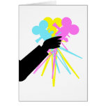Technicolor Love Bouquet Card