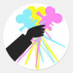 Technicolor Love Bouquet Stickers