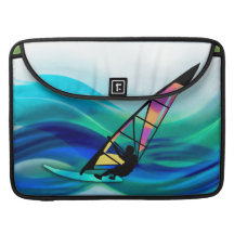 Technicolor Windsurfer in a Typhoon MacBook Pro Sleeve