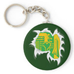 Techno Heart keychains