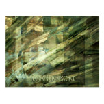 Techno Luminescence Postcard