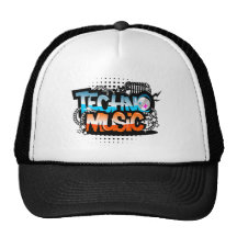 Techno Music Trucker Hat