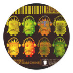 Techno Robot stickers