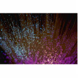 Technology, fiber-optic strands cut outs