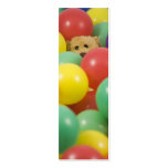 Ted overwhelmed in the ball pool again! - Bookmark business cards