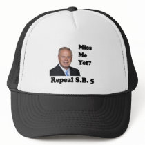 Ted Strickland Miss Me Yet? Repeal SB5 Trucker Hats