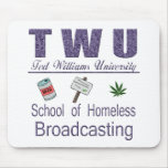 Ted Williams  Homeless Broadcasting mousepads