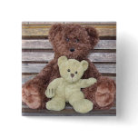 Teddies badge. pinback button