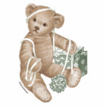 Teddy Bear and Gift Box Acrylic Cut Outs
