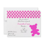 Teddy Bear Baby Shower Invitation