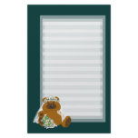 Teddy Bear Bride Custom Stationery