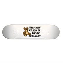 Teddy Bear Demand Custom Skate Board