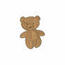Teddy bear embroidered hoodie
