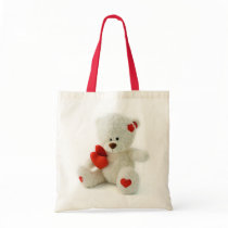 *Teddy Bear Love* Cute Teddy Canvas Bags
